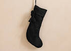 Hollis Boucle Stocking Black