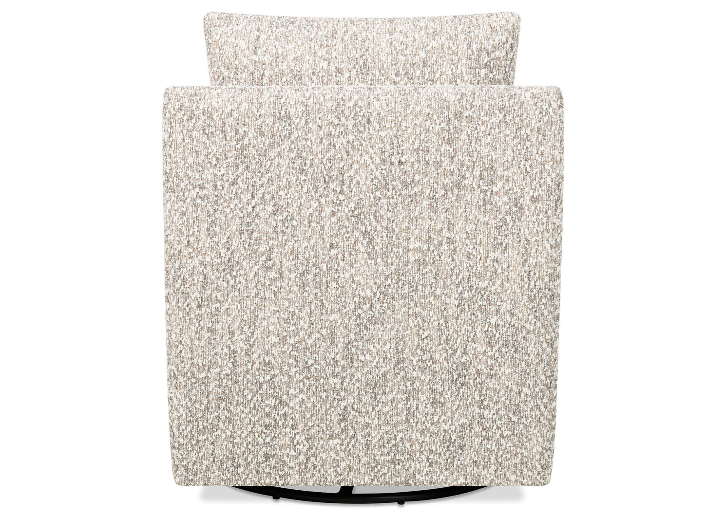 Sadie Swivel Armchair -Zell Pebble