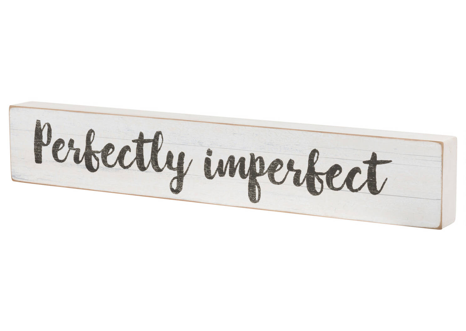 Bloc écriteau Perfectly Imperfect