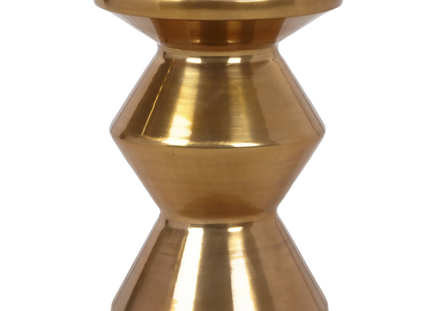 Pike Accent Table- Nico Brass