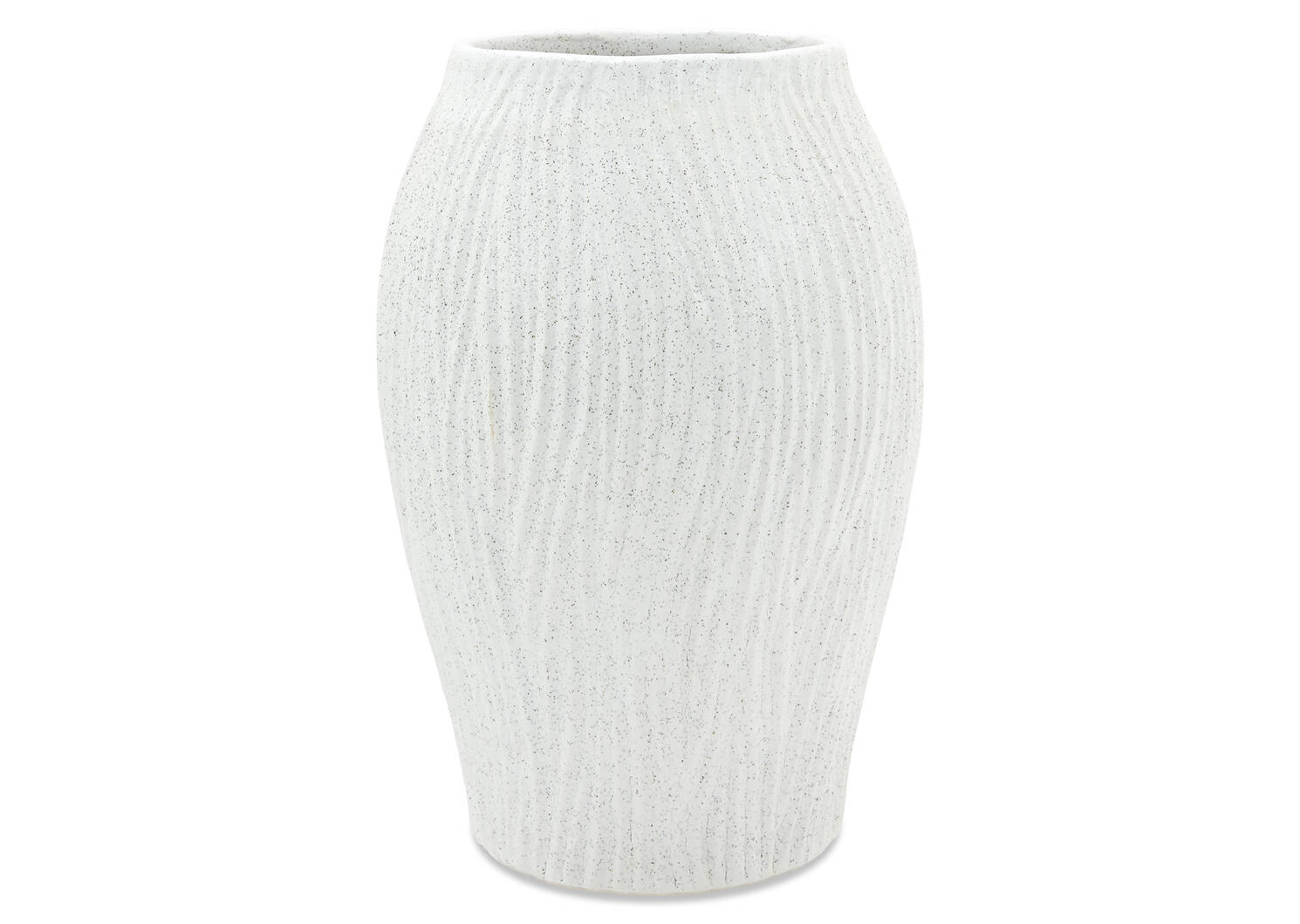 Vase moyen Gianna blanc