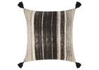 Coussin Windstorm 20x20 naturel/noir
