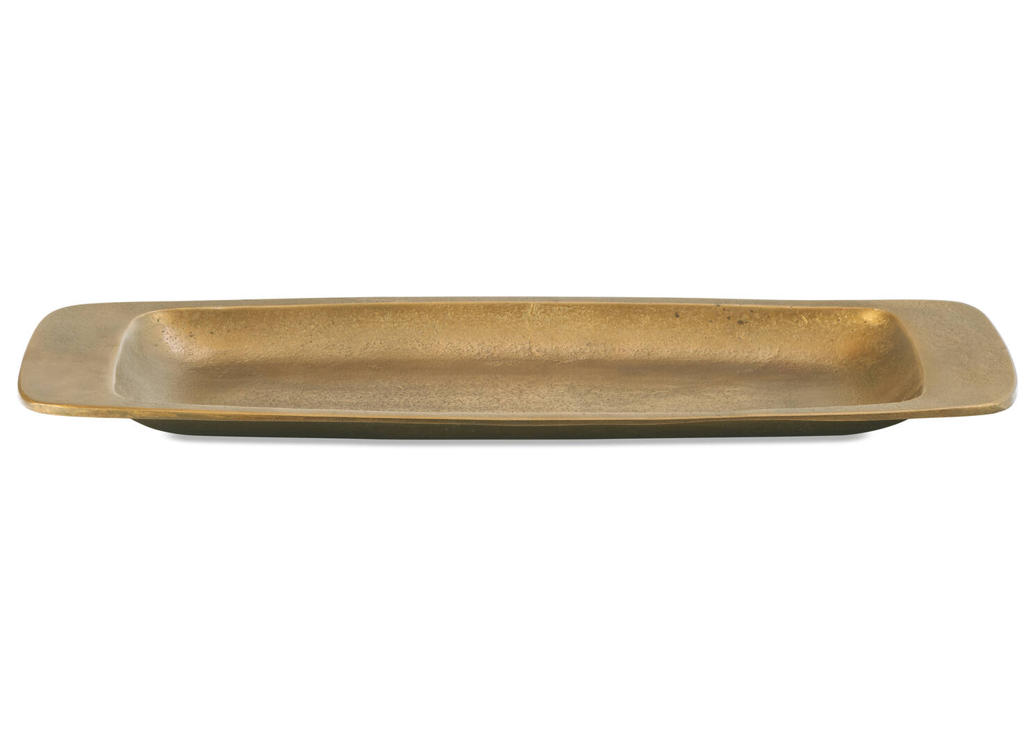 Rhian Tray Small Antiqued Brass