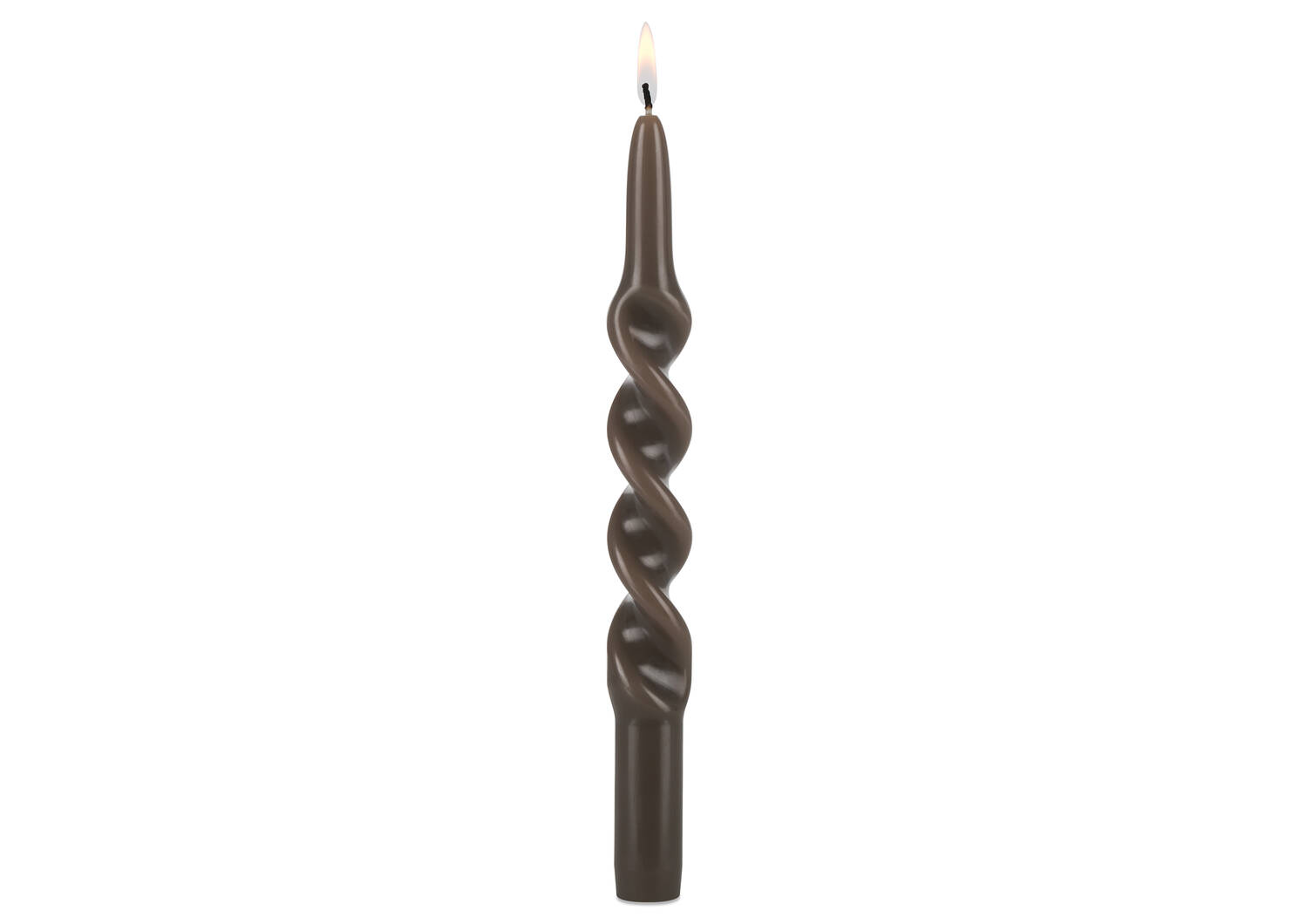Twist Taper Candle Set Mushroom