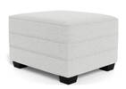 Azure Custom Ottoman 28x24”