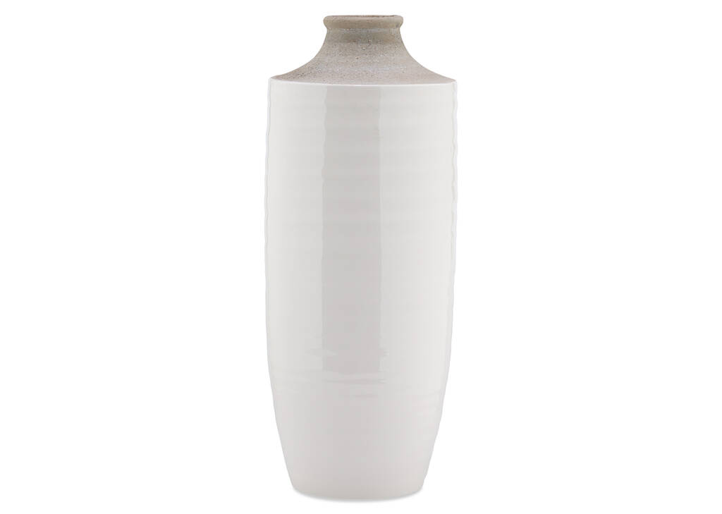 Grand vase Janis blanc