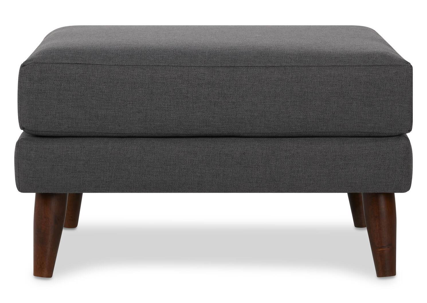 Santana Ottoman -Taylor Charcoal