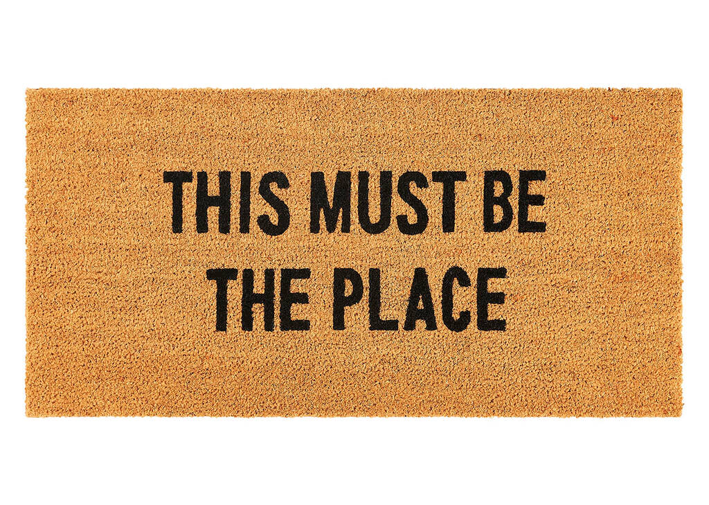 Must Be The Place Doormat