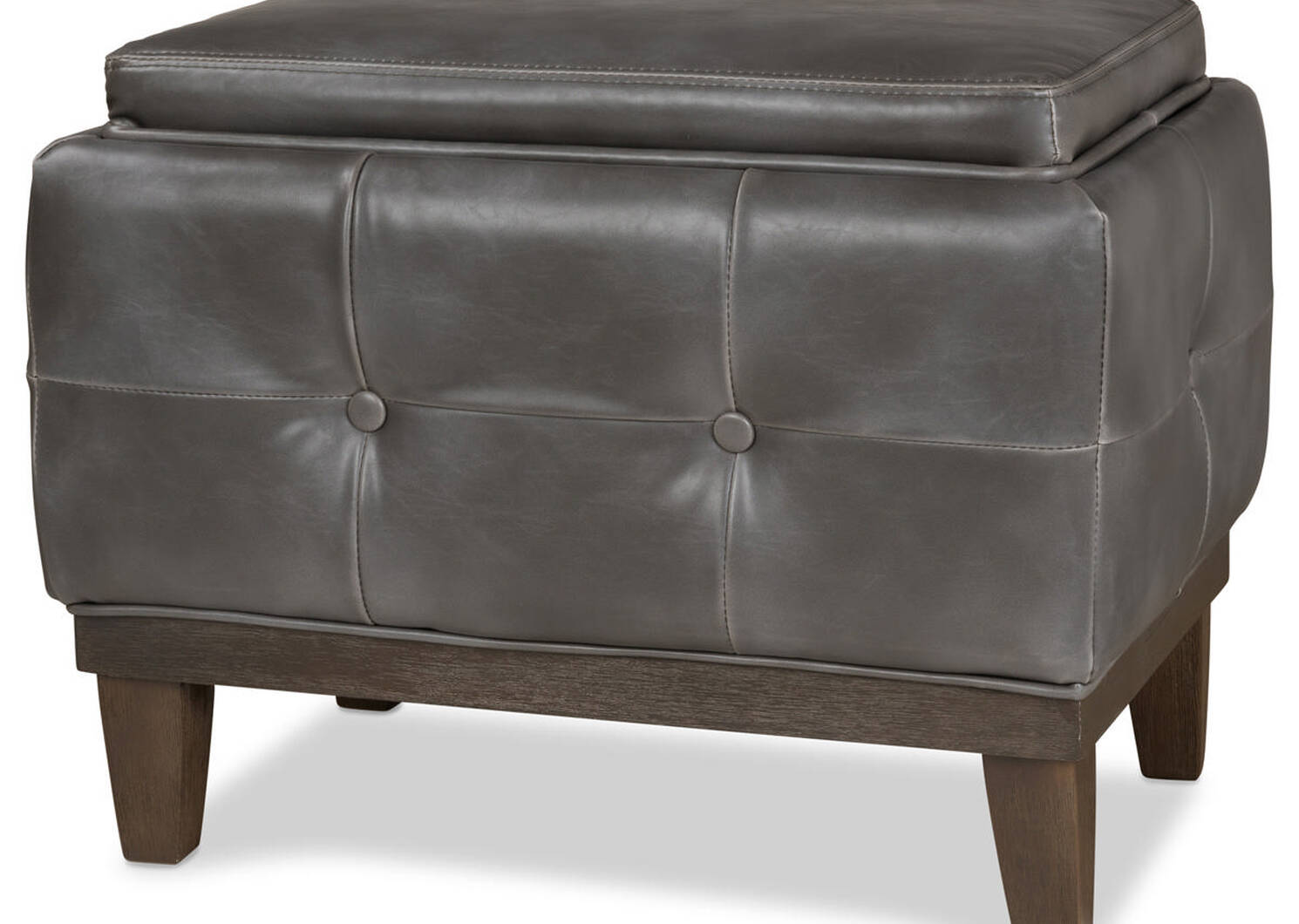 Rolly Storage Ottoman -Bermuda Grey