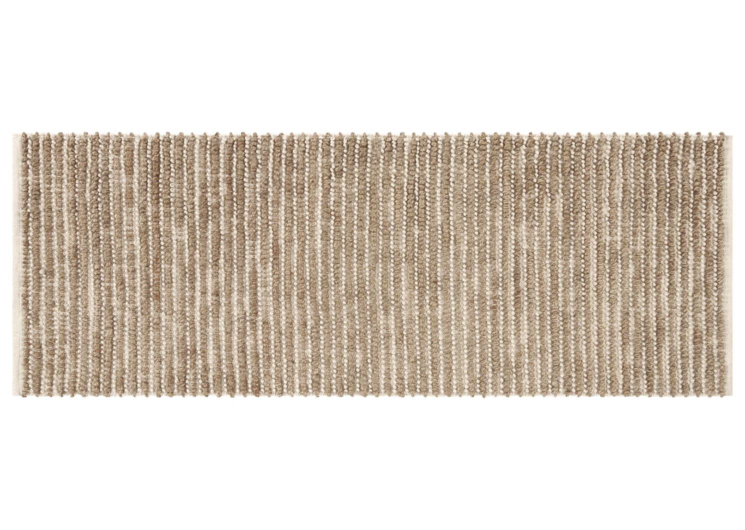 Tapis couloir jute Jacobs 30x84 nat/iv