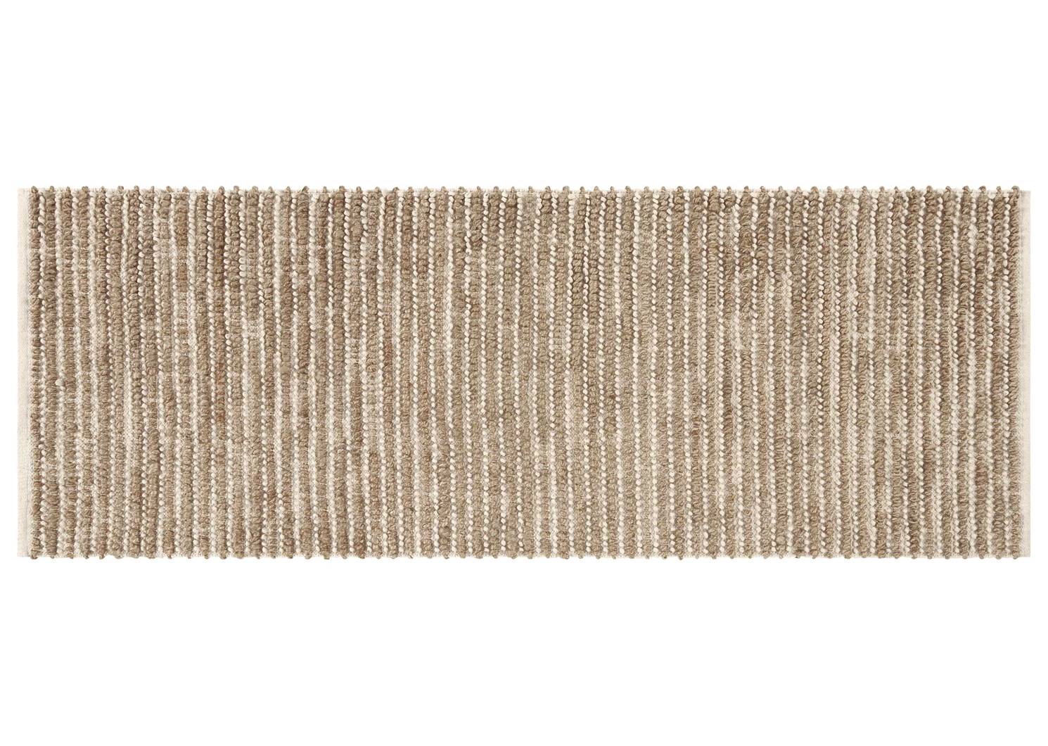 Tapis couloir jute Jacobs 30x84 nat/iv