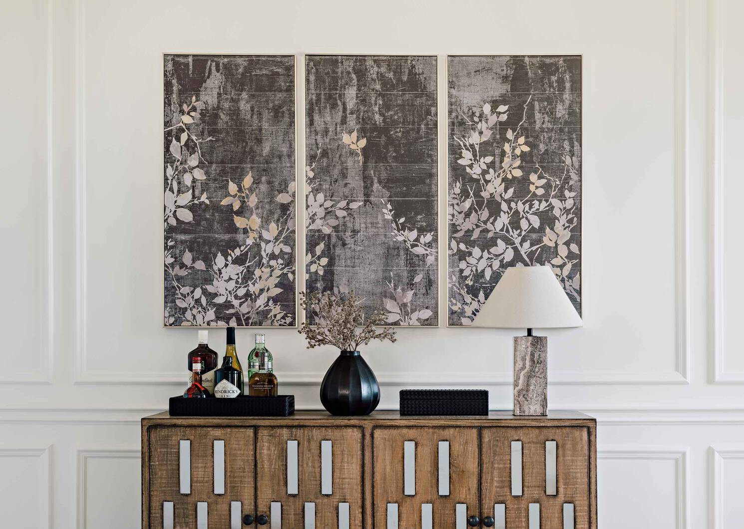 Japanese Garden Wall Art Set