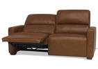 Reese Leather Reclining Sofa -Arlo Rum