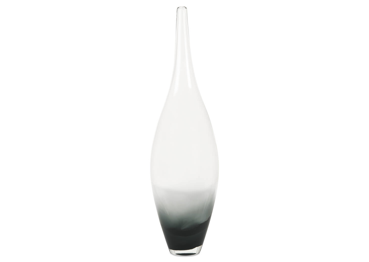 Lucius Decor Vase Tall Clear/Grey