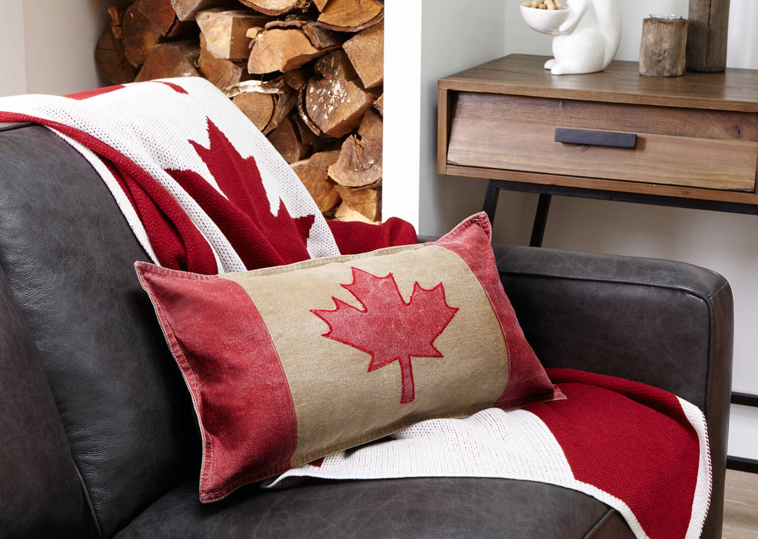 Canada Flag Toss 12x22