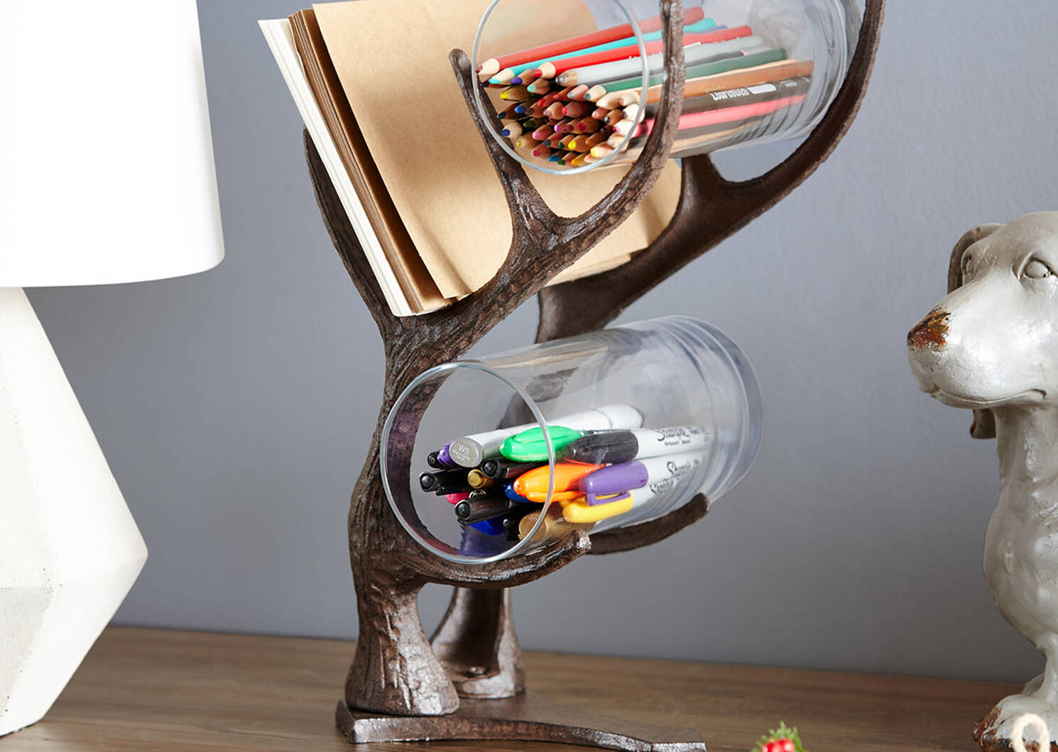 Darnell Antler Wine Rack