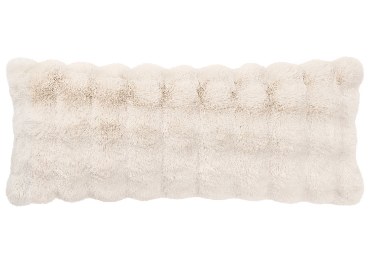 Zoey Faux Fur Pillow 14x36 Oyster