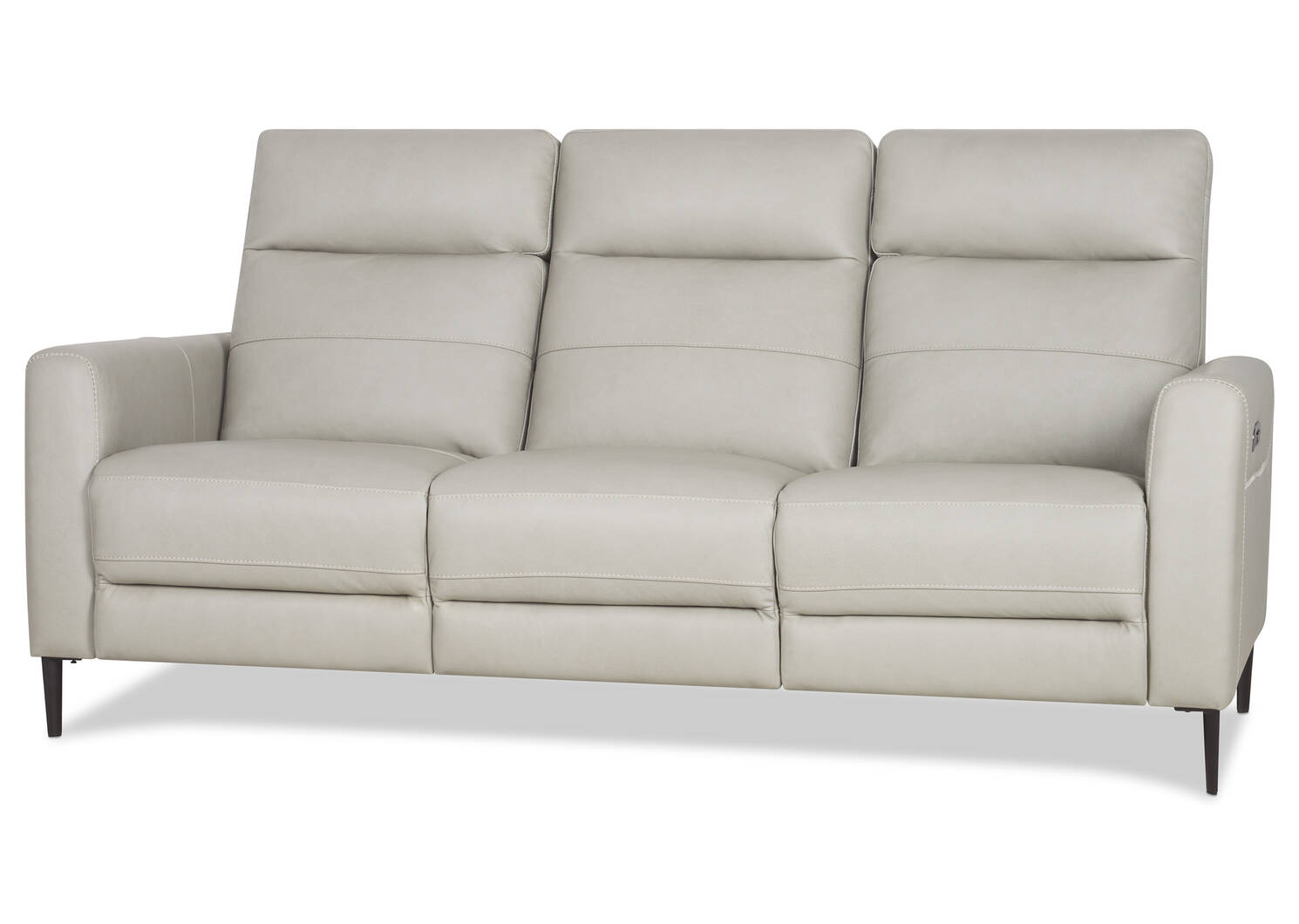 Pearson Leather Reclining Sofa -Ashby Do