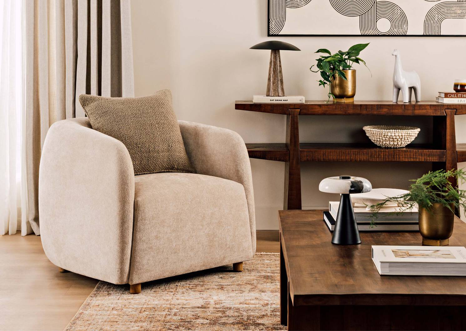 Fauteuil Statler -Judy avoine