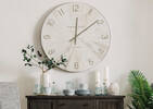 Mendel Wall Clock Large Natural