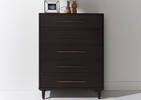 Luna 5 Drawer Chest -Stone Cocoa