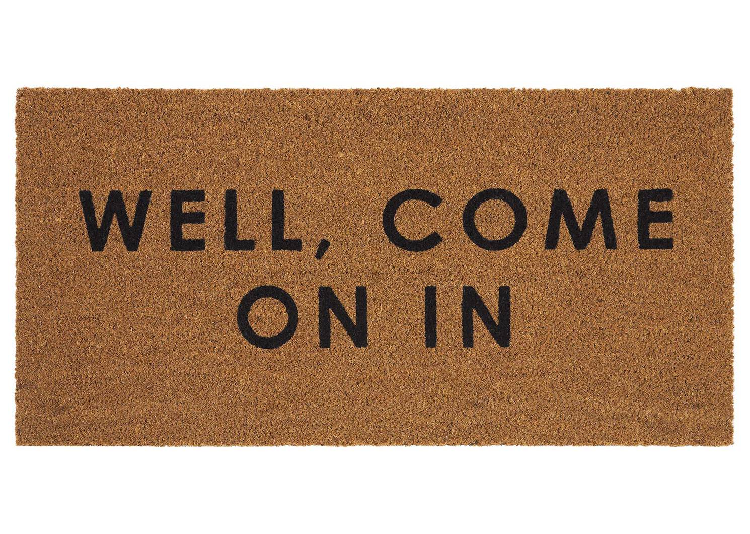 Well Come On In Doormat Natural