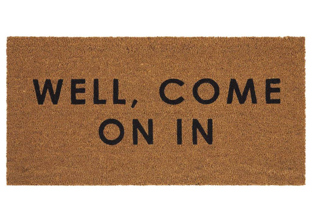 Well Come On In Doormat Natural