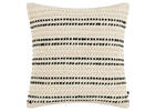Balan Striped Pillow 20x20 Natural/Bl