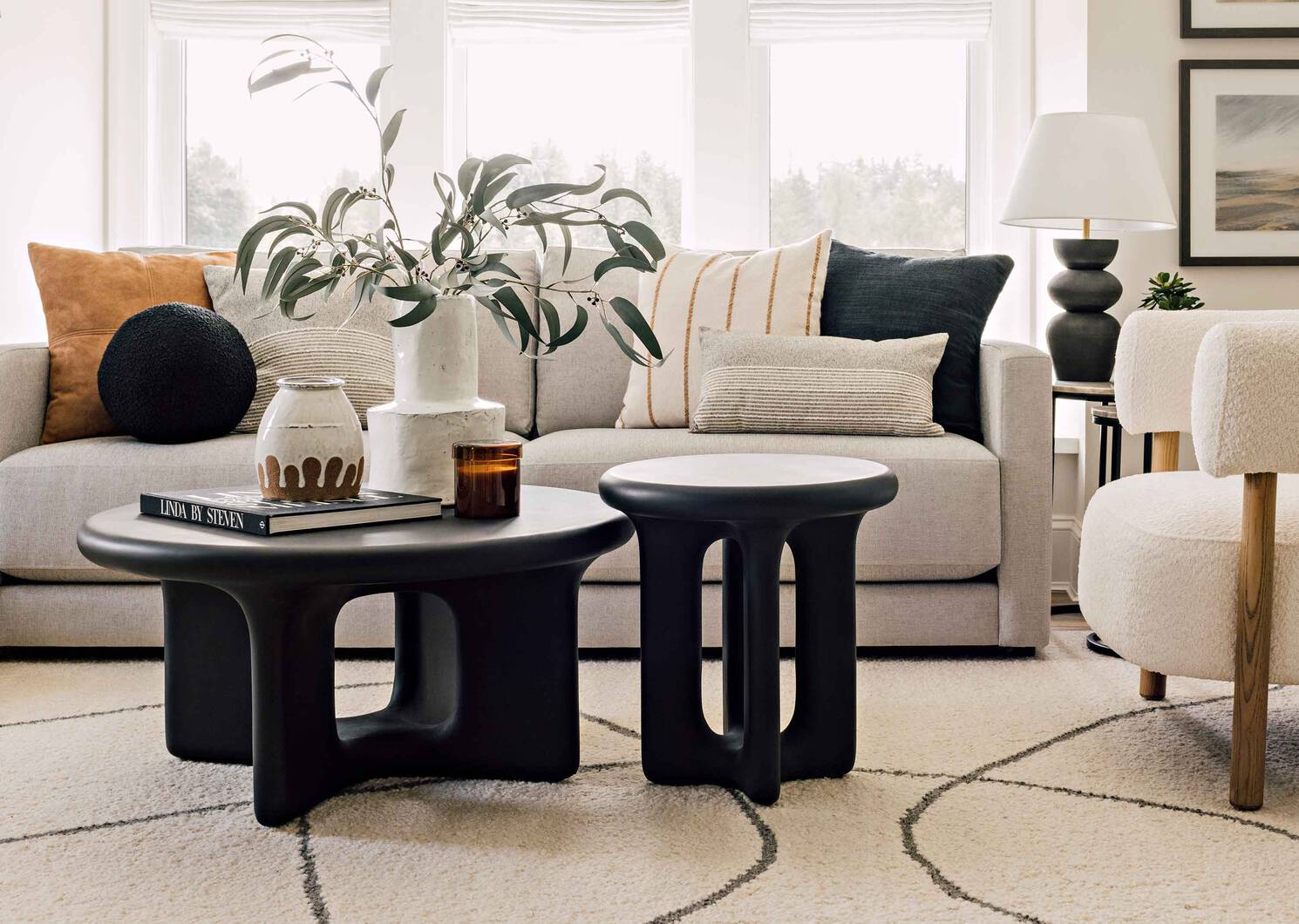 Eros Side Table -Black