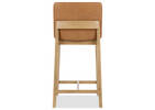 Ciera Leather Counter Stool -Olson Camel