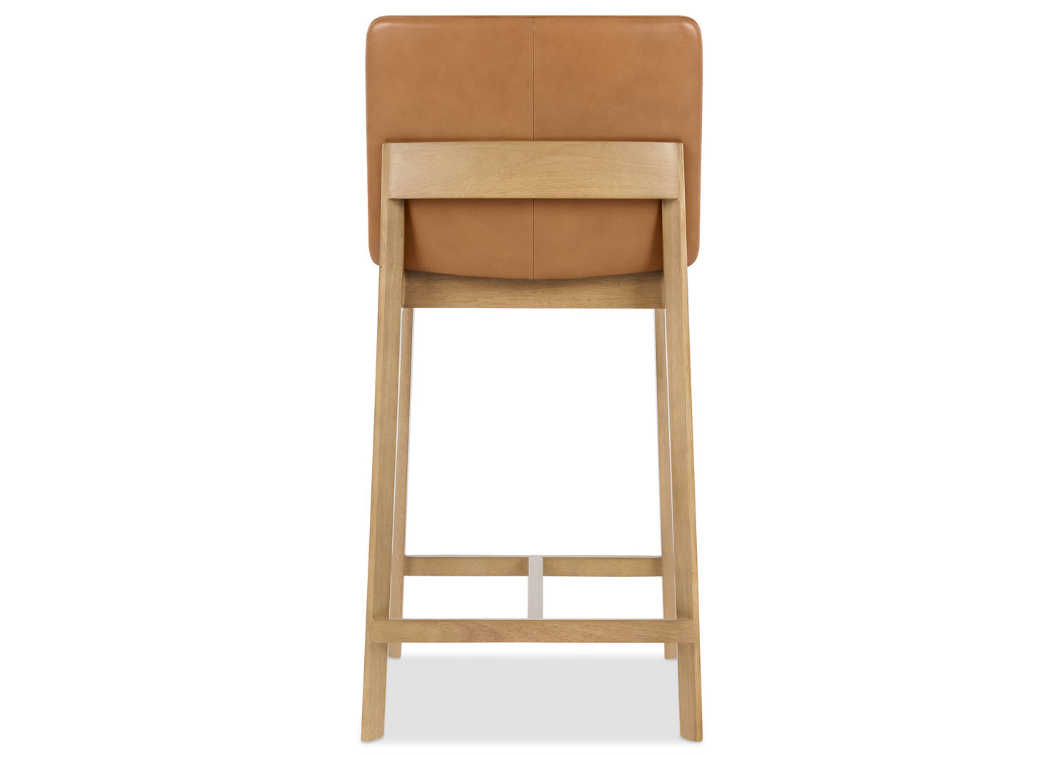 Ciera Leather Counter Stool -Olson Camel