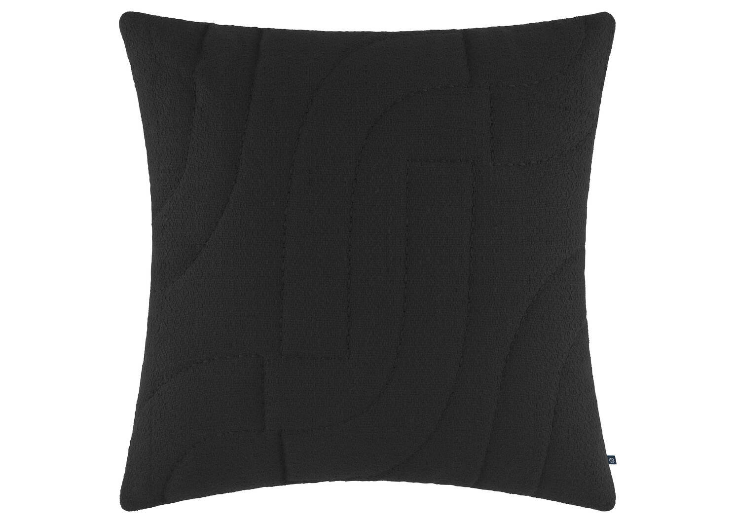 Karine Cotton Pillow 20x20 Black Urban Barn