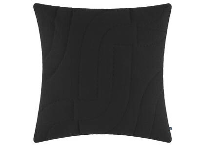 Coussin en coton Karine 20x20 noir