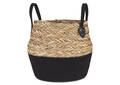 Panier moyen Racquel naturel/noir