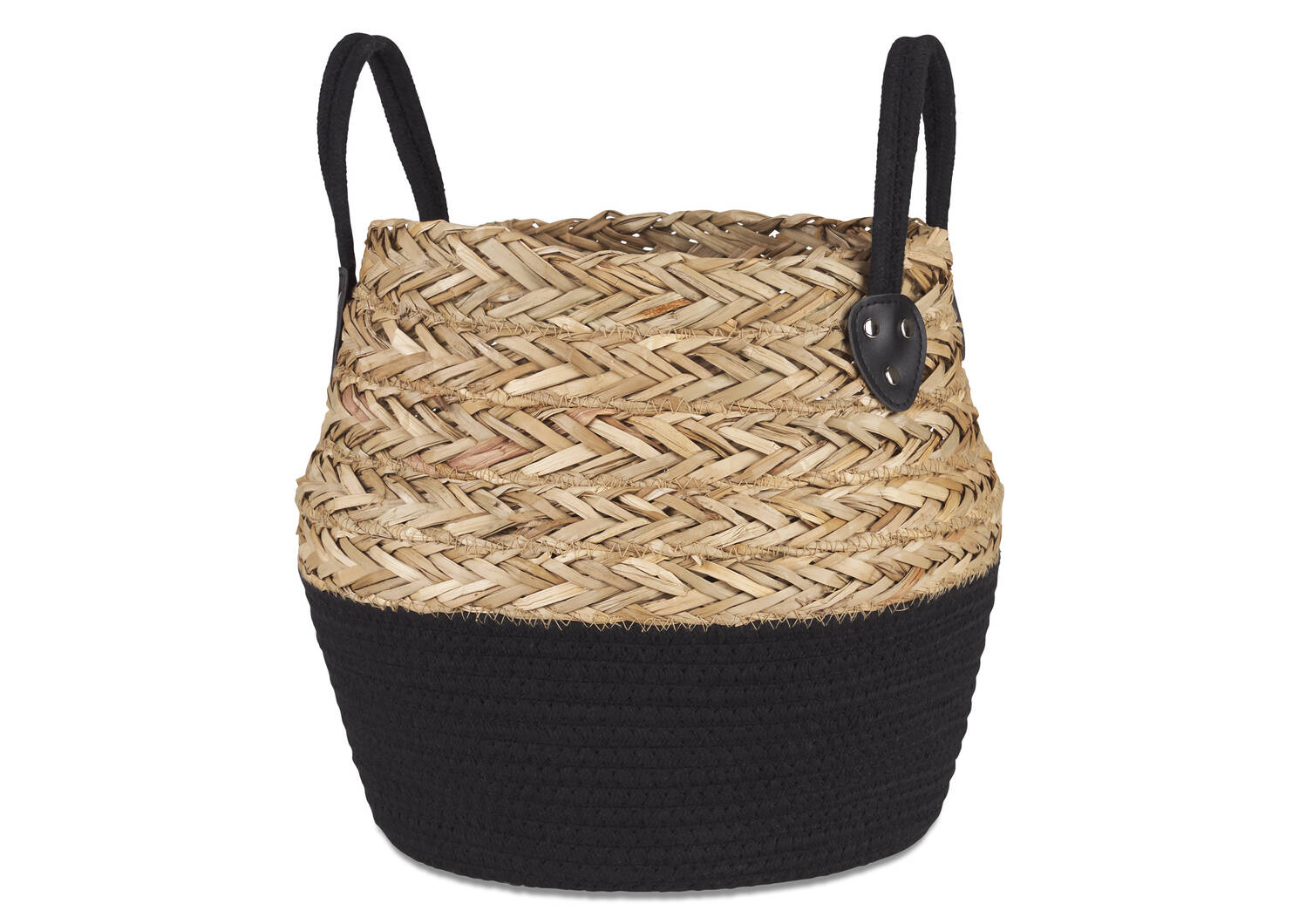 Racquel Basket Medium Natural/Black