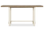 Rutherford Counter Table -Herst Dune/Wht