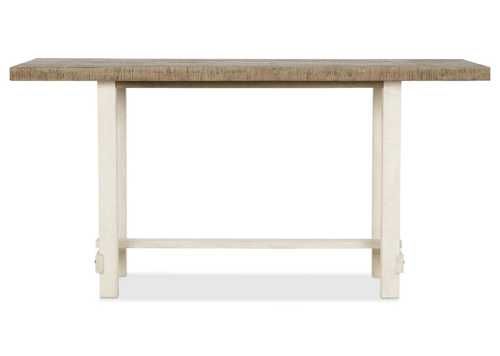 Rutherford Counter Table -Herst Dune/Wht