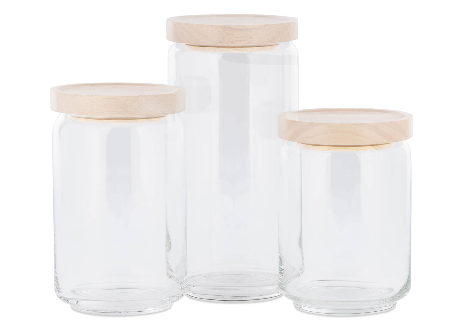 Bocal moyen en verre Kea