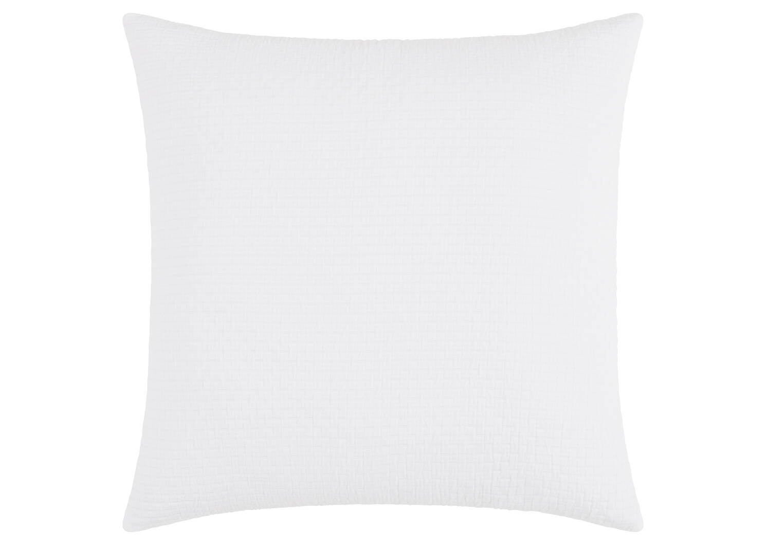 Hawkins Cotton Pillow 24x24 White