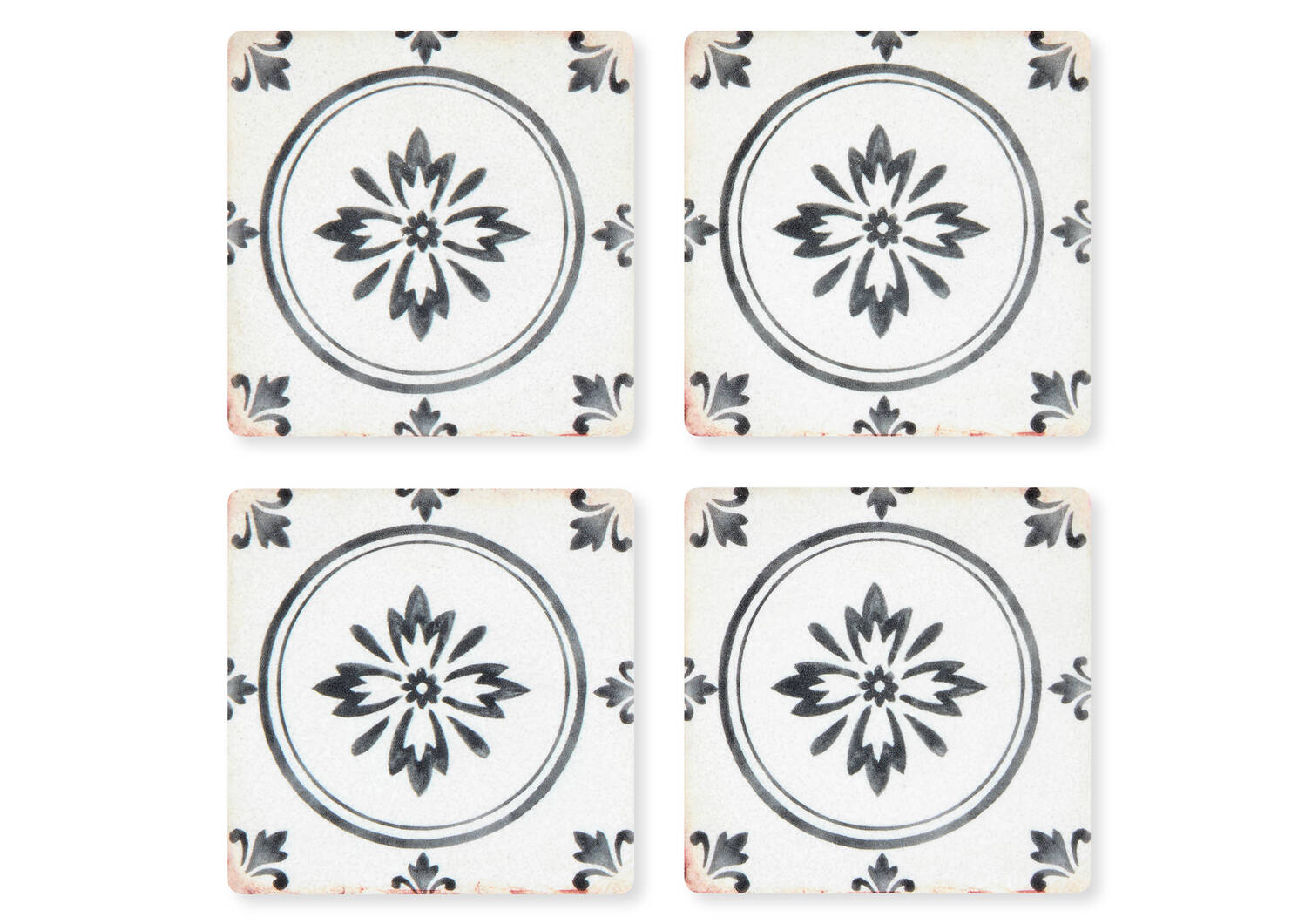 Ensemble de sous-verres Vintage Tile