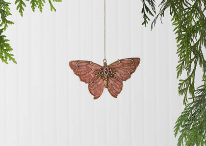 Vintage Butterfly Orn