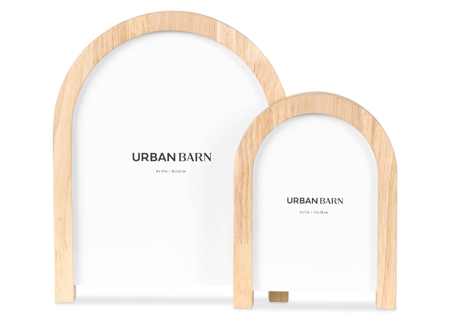 Villa Arch Frame 5x7 Natural