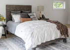 Ensemble de housse de couette Codie blanc