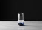 Verre long Maris transparent/bleu