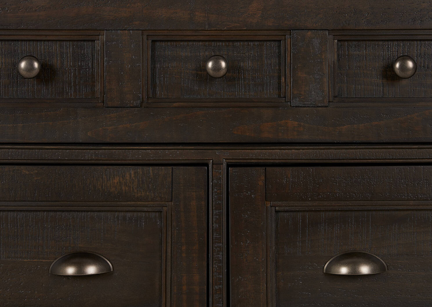 Parker 7 Drawer Dresser -Heron Coal