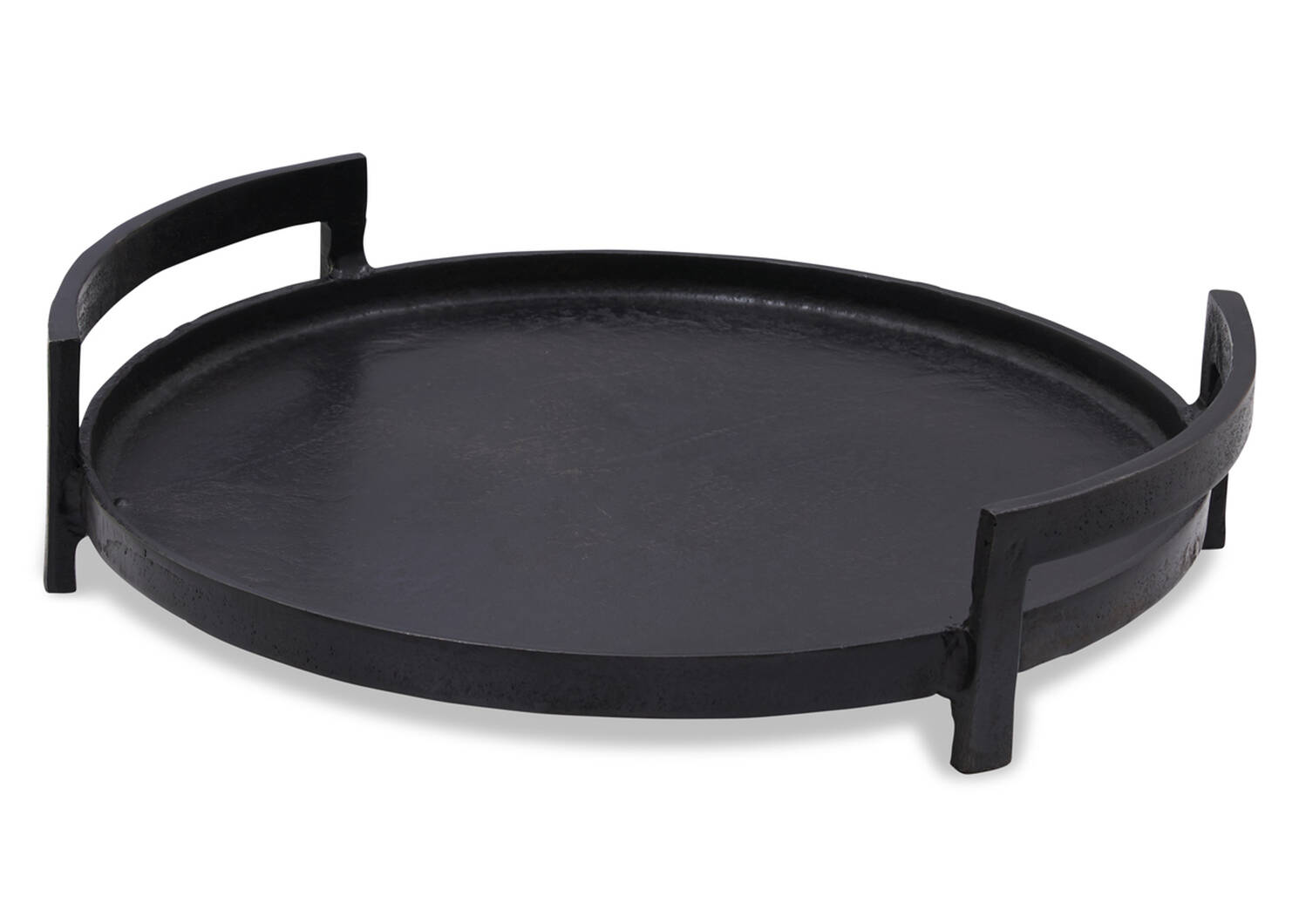 Plateau rond Danton bronze