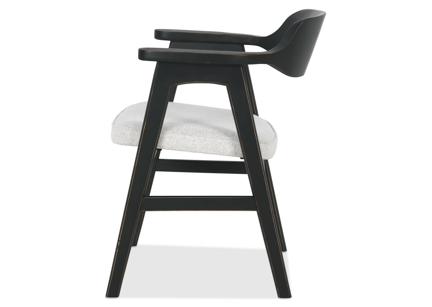 Sophie Dining Chair -Black/Ruby Glacier