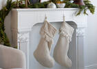 Prue Knit Stocking Ivory