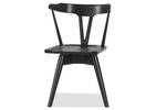 Tolbert Swivel Dining Chair -Mesa Black