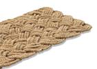 Lover's Knot Doormat Natural